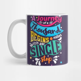 Thousand miles single step Mug